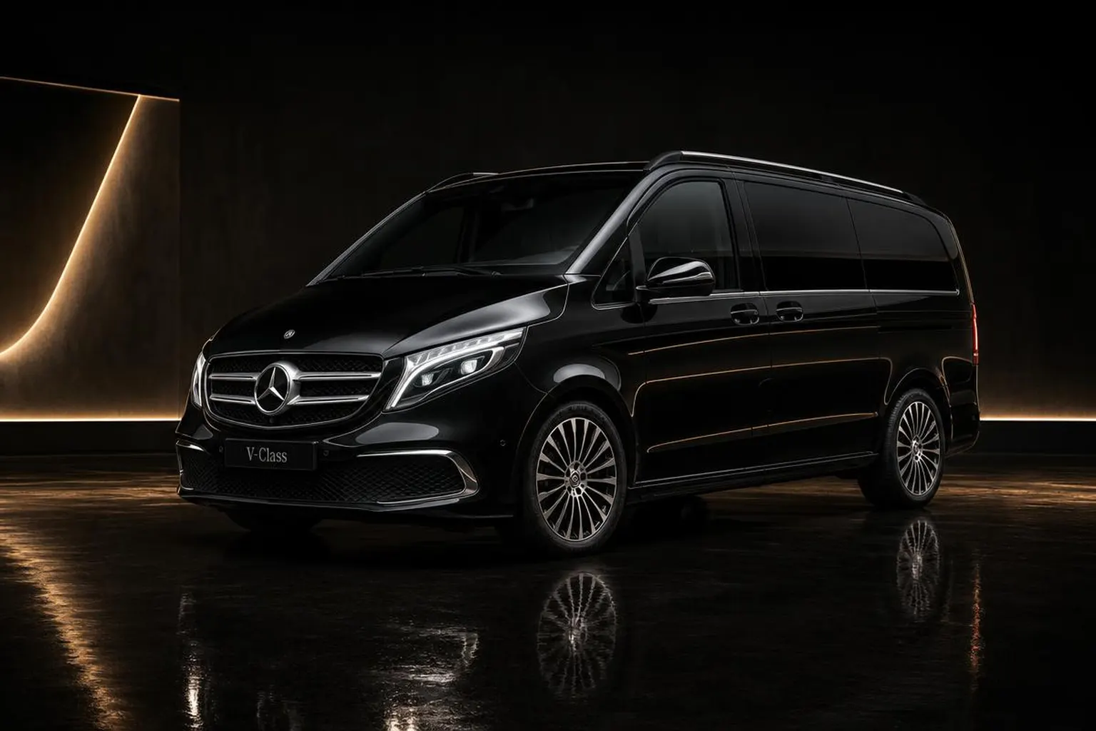 Mercedes-Benz V-Class chauffeur vehicle available in Singapore